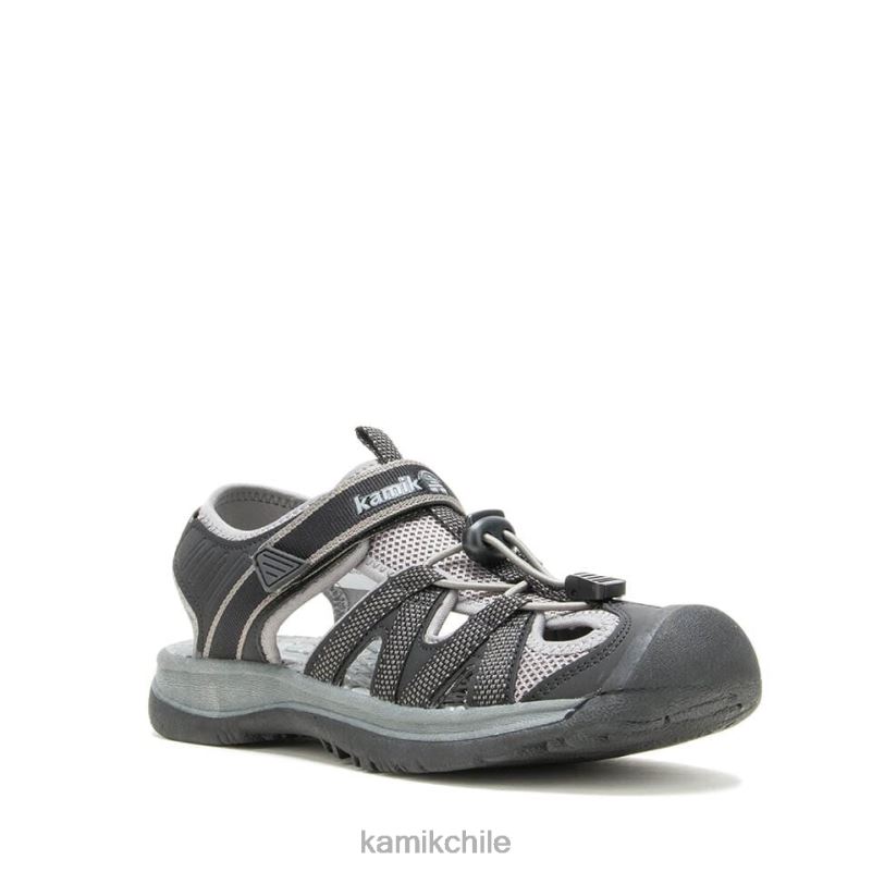 negro sandalias RJT4Z50 Kamik mujer isleño 2
