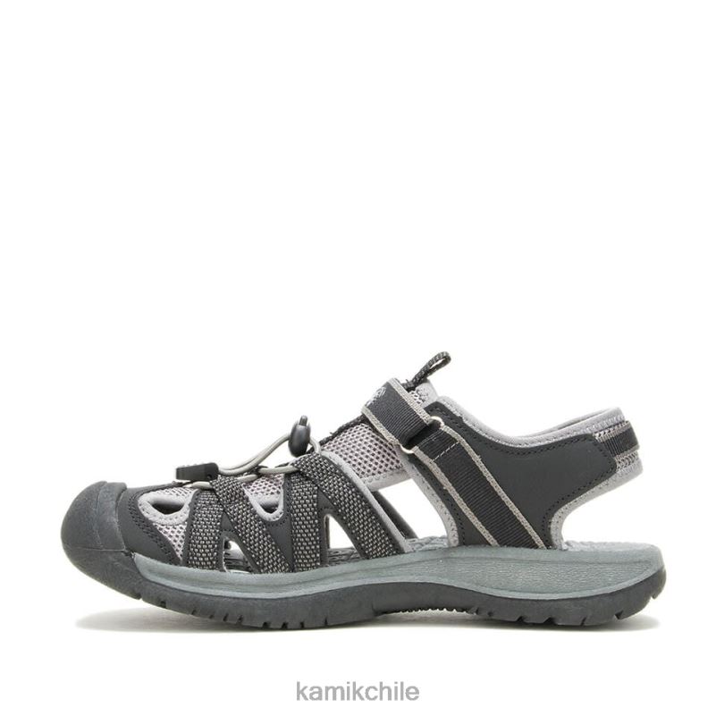 negro sandalias RJT4Z50 Kamik mujer isleño 2