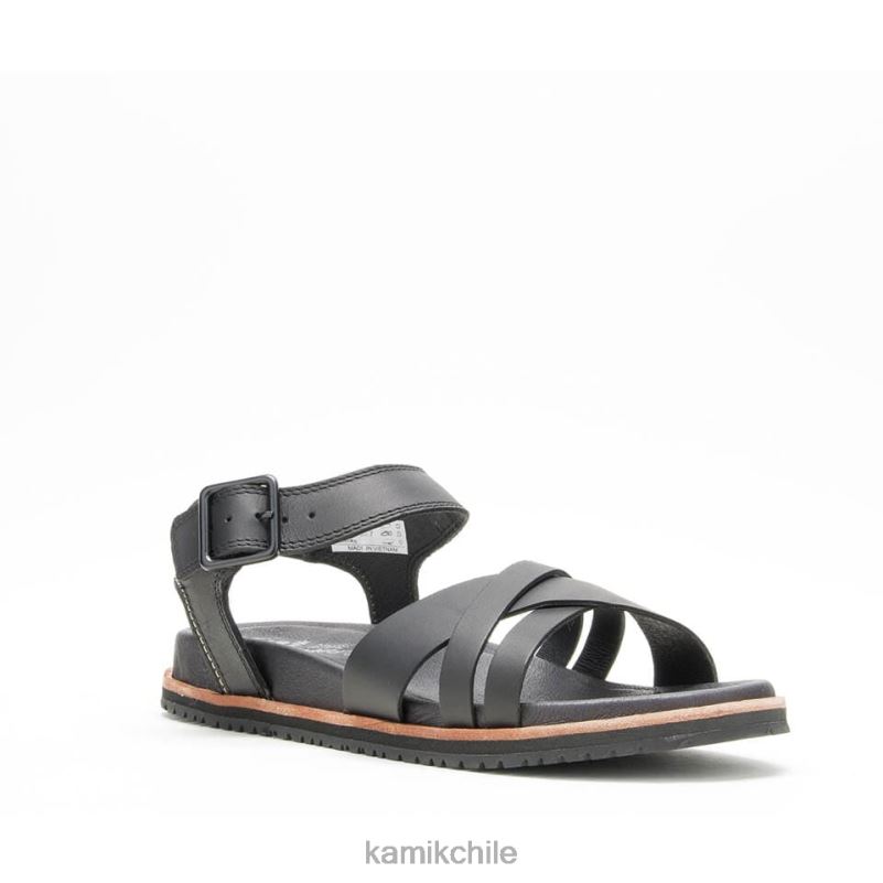 negro sandalias RJT4Z53 Kamik mujer sadie