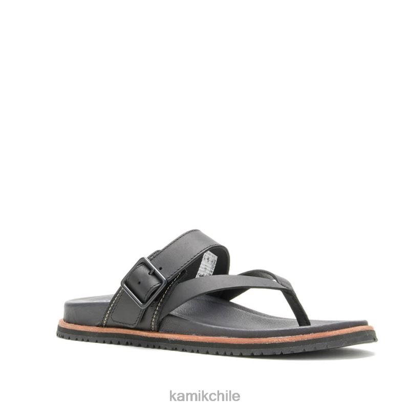 negro sandalias RJT4Z58 Kamik mujer sadie flipar