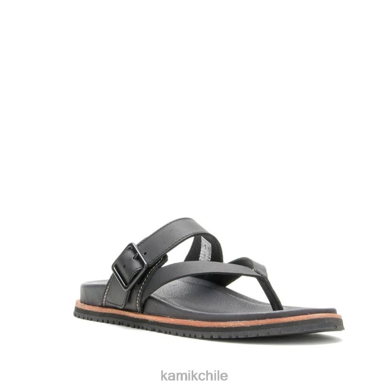 negro sandalias RJT4Z58 Kamik mujer sadie flipar