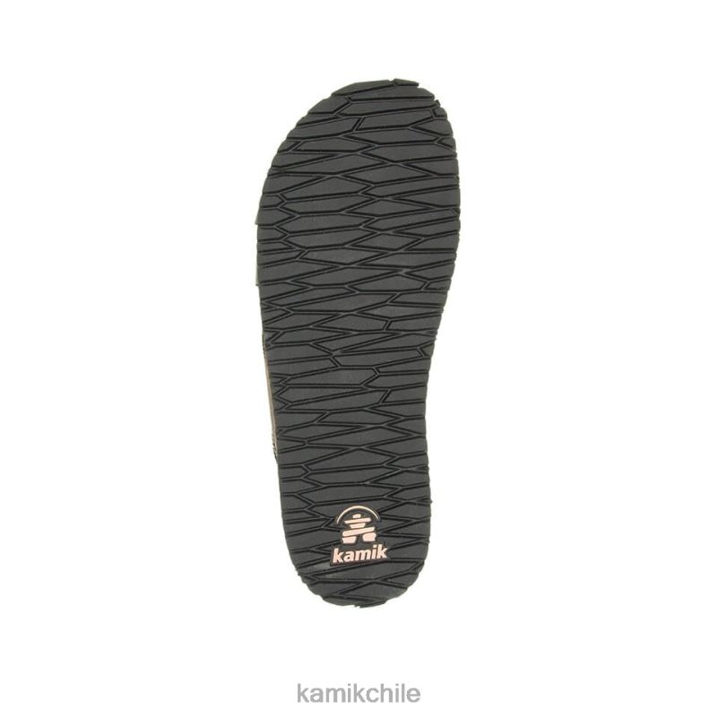 negro sandalias RJT4Z61 Kamik mujer diapositiva sadie