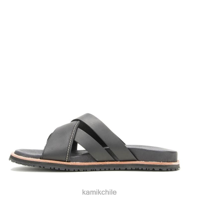 negro sandalias RJT4Z61 Kamik mujer diapositiva sadie