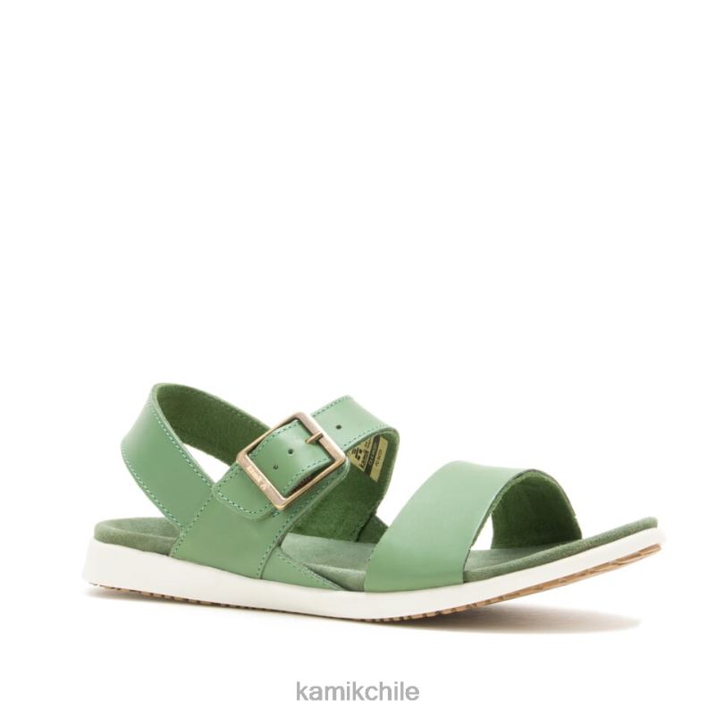 verde sandalias RJT4Z43 Kamik mujer Cara