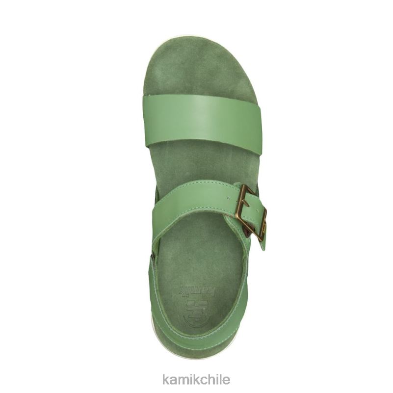 verde sandalias RJT4Z43 Kamik mujer Cara