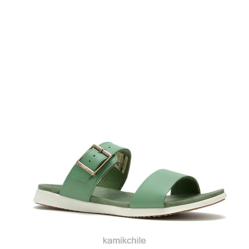 verde sandalias RJT4Z48 Kamik mujer diapositiva cara