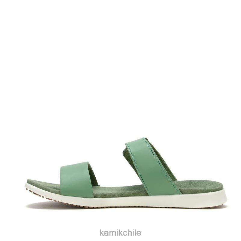 verde sandalias RJT4Z48 Kamik mujer diapositiva cara