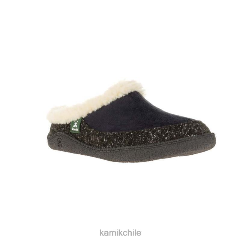 blanco negro zapatillas RJT4Z167 Kamik mujer nuez moscada