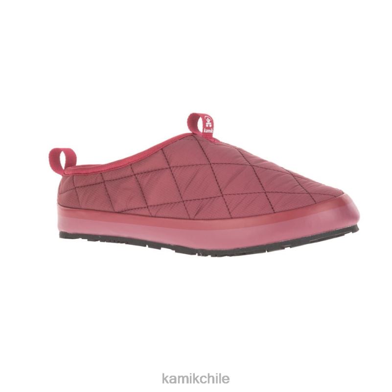 rojo zapatillas RJT4Z169 Kamik mujer hinchado