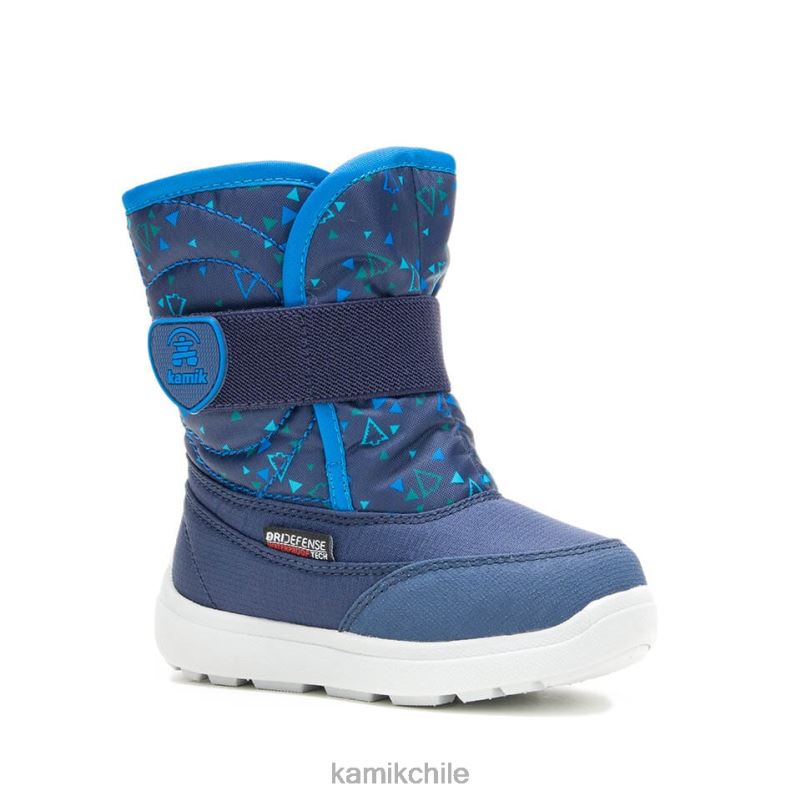 Armada botas de invierno RJT4Z403 Kamik niños pequeños impresión de abeja de nieve