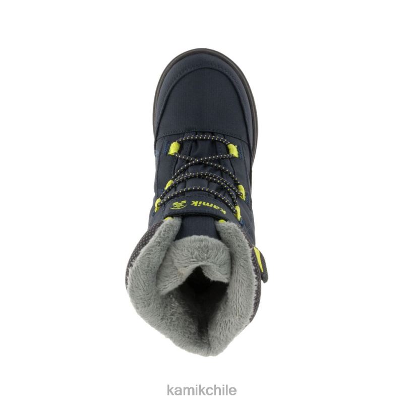 azul marino/amarillo botas de invierno RJT4Z430 Kamik niños pequeños postura 2