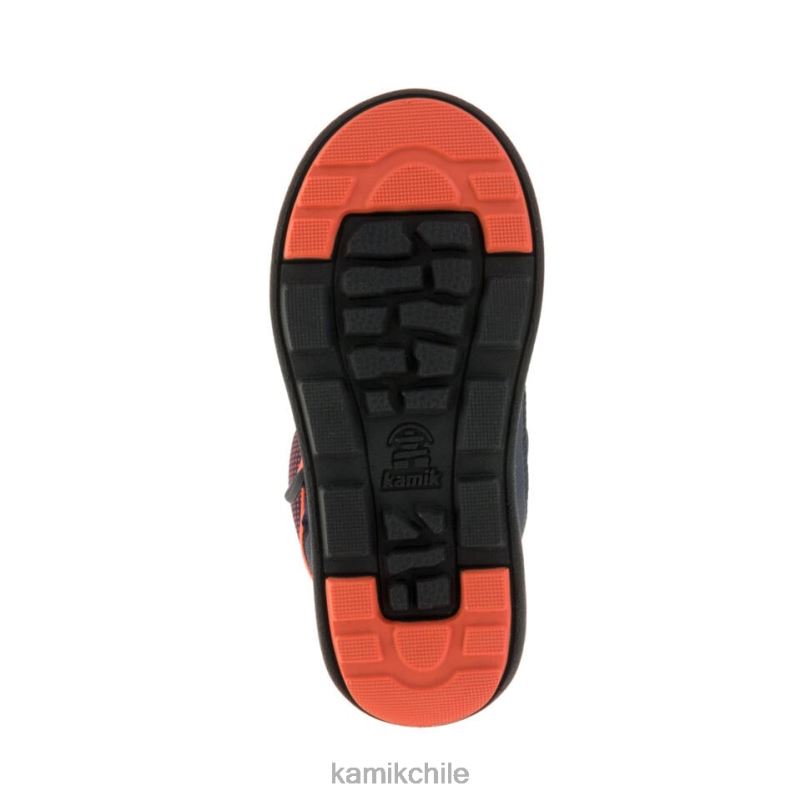 azul marino/llama botas de invierno RJT4Z431 Kamik niños pequeños postura 2