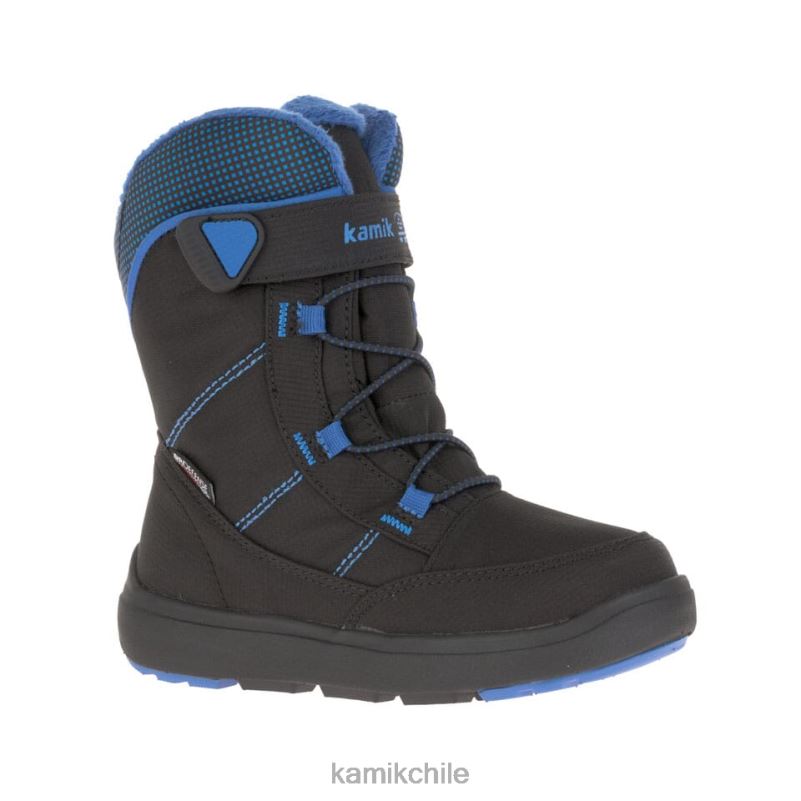 azul negro botas de invierno RJT4Z427 Kamik niños pequeños postura 2