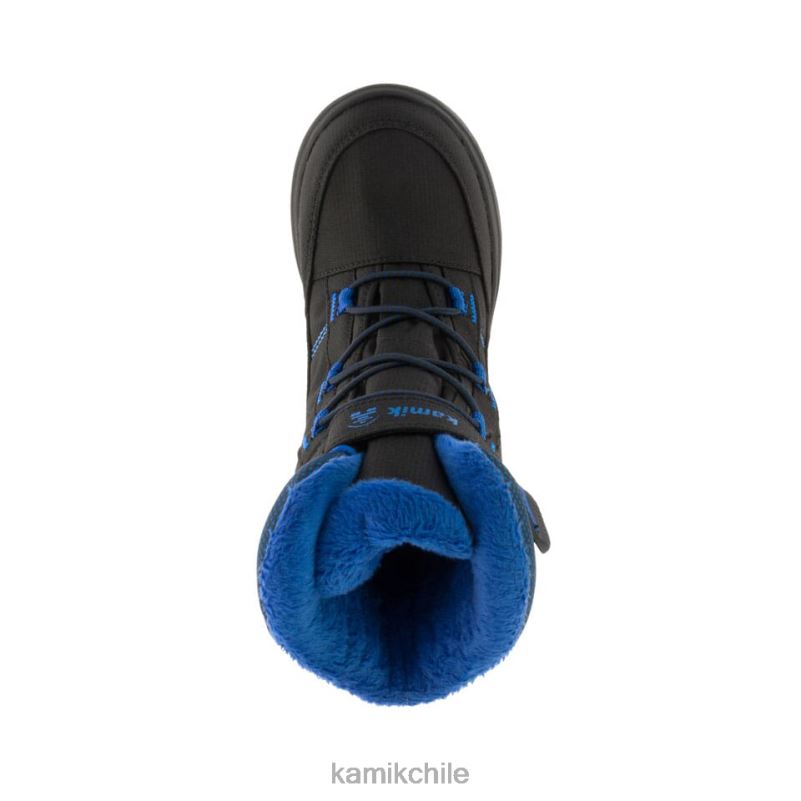 azul negro botas de invierno RJT4Z427 Kamik niños pequeños postura 2