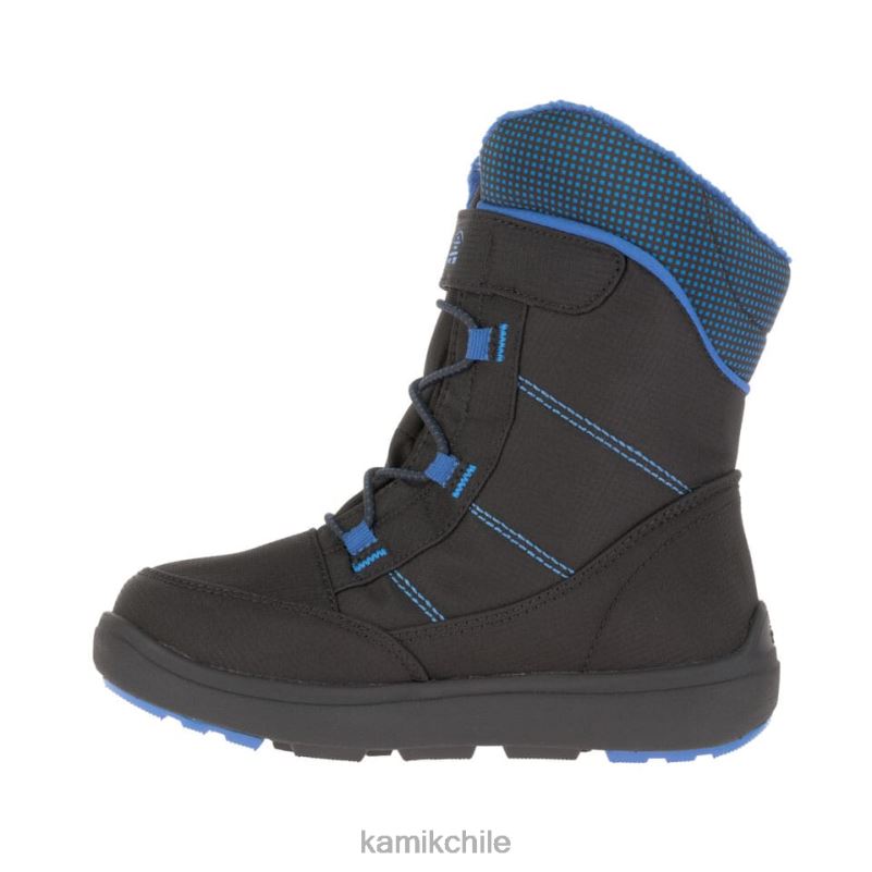 azul negro botas de invierno RJT4Z427 Kamik niños pequeños postura 2
