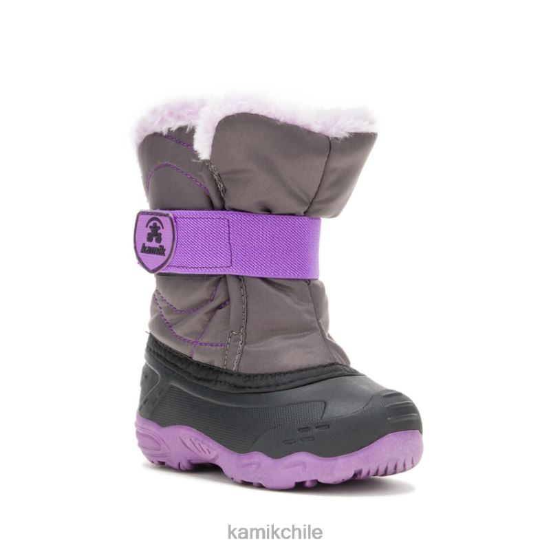 carbón/orquídea botas de invierno RJT4Z418 Kamik niños pequeños chinche de nieve f 2