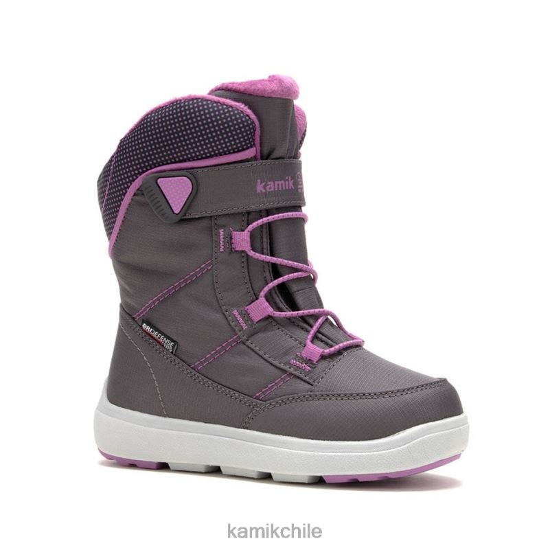 carbón/orquídea botas de invierno RJT4Z433 Kamik niños pequeños postura 2