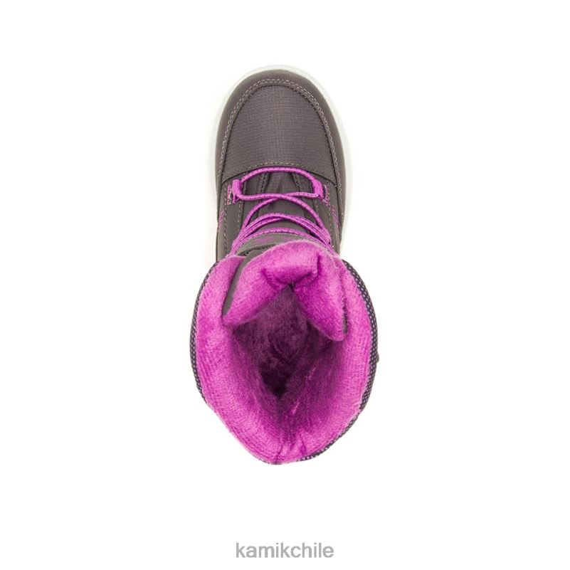 carbón/orquídea botas de invierno RJT4Z433 Kamik niños pequeños postura 2