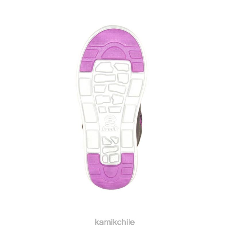carbón/orquídea botas de invierno RJT4Z433 Kamik niños pequeños postura 2