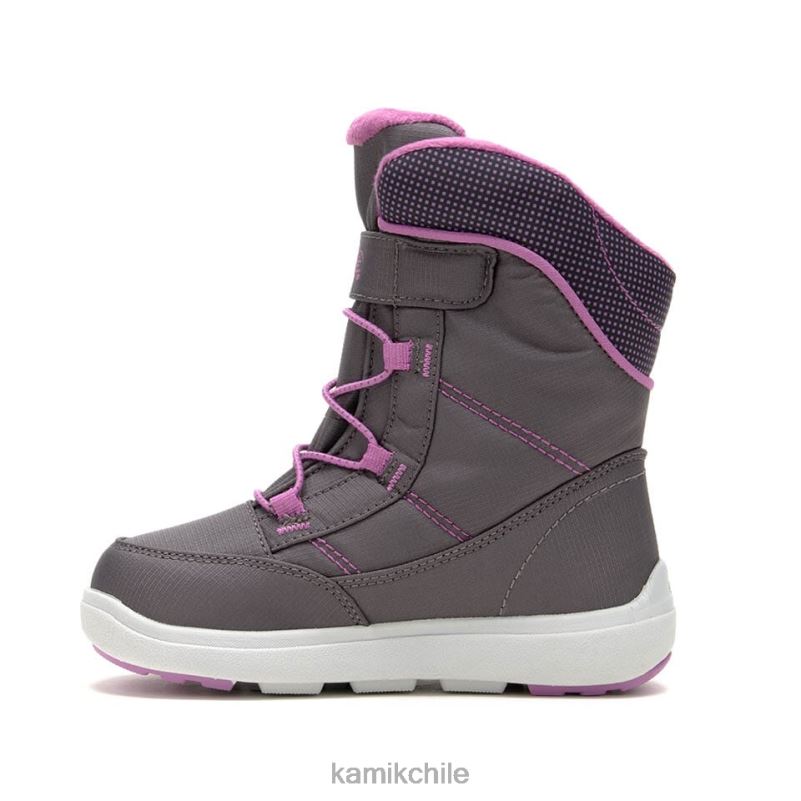 carbón/orquídea botas de invierno RJT4Z433 Kamik niños pequeños postura 2