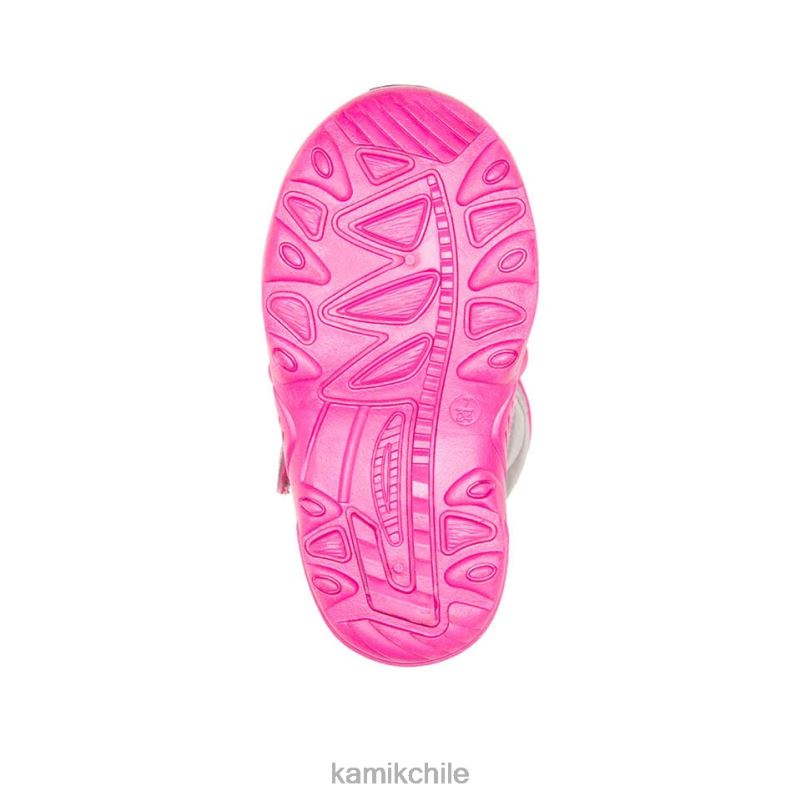 gris/rosa botas de invierno RJT4Z405 Kamik niños pequeños chinche de nieve 5