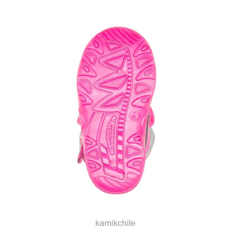 gris/rosa botas de invierno RJT4Z413 Kamik niños pequeños chinche de nieve 6