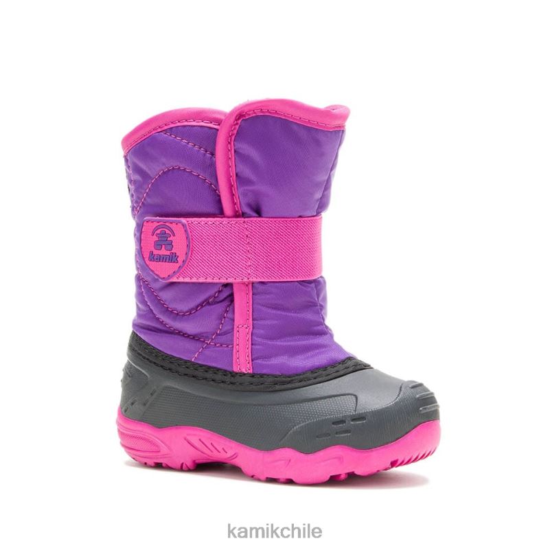 morado/magenta botas de invierno RJT4Z407 Kamik niños pequeños chinche de nieve 5