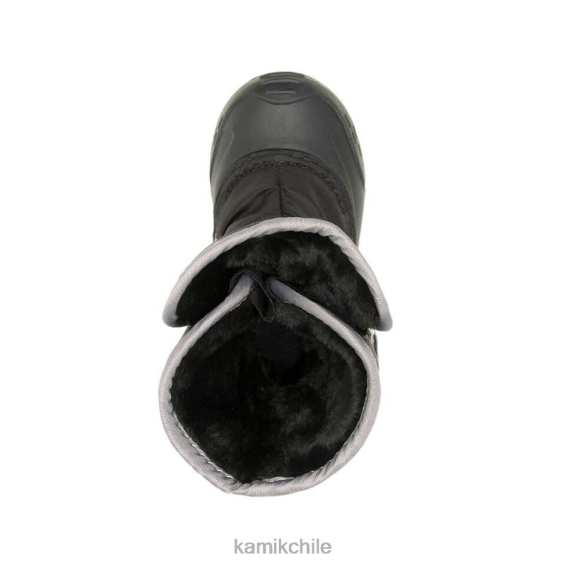 negro botas de invierno RJT4Z409 Kamik niños pequeños chinche de nieve 5