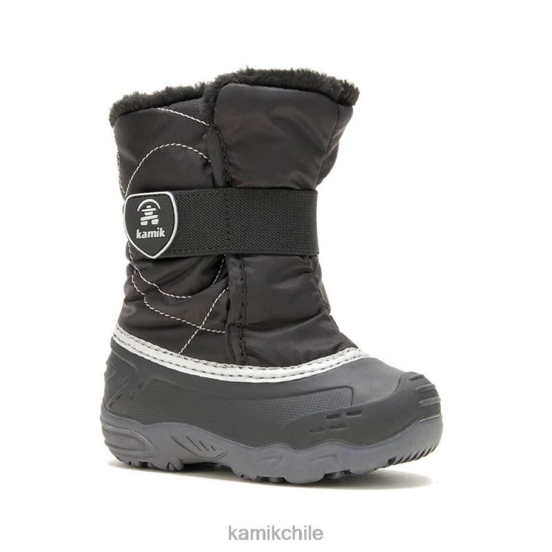 negro botas de invierno RJT4Z421 Kamik niños pequeños chinche de nieve f 2