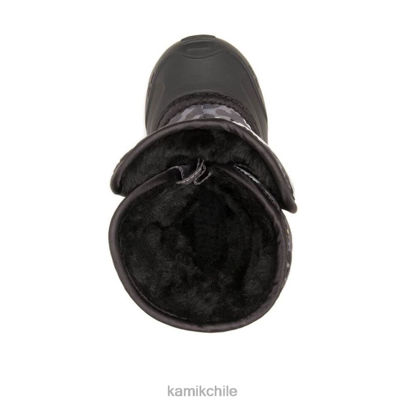 negro/carbón botas de invierno RJT4Z416 Kamik niños pequeños chinche de nieve 6