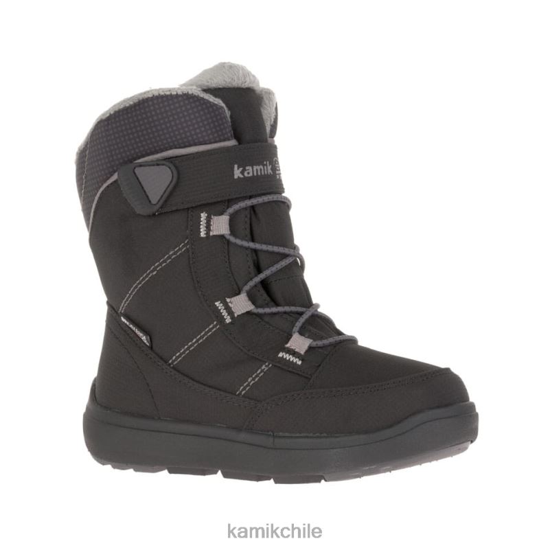 negro/gris medio botas de invierno RJT4Z428 Kamik niños pequeños postura 2