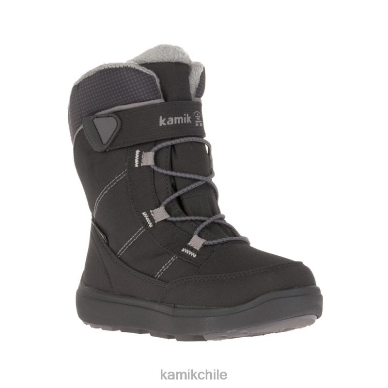 negro/gris medio botas de invierno RJT4Z428 Kamik niños pequeños postura 2