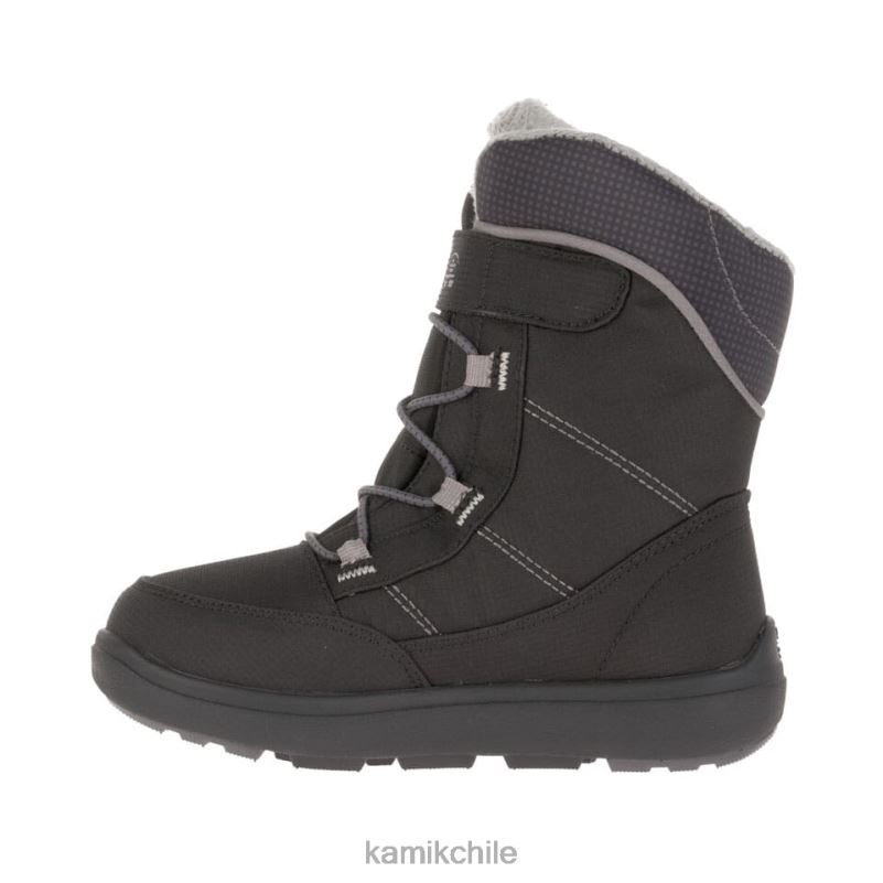 negro/gris medio botas de invierno RJT4Z428 Kamik niños pequeños postura 2