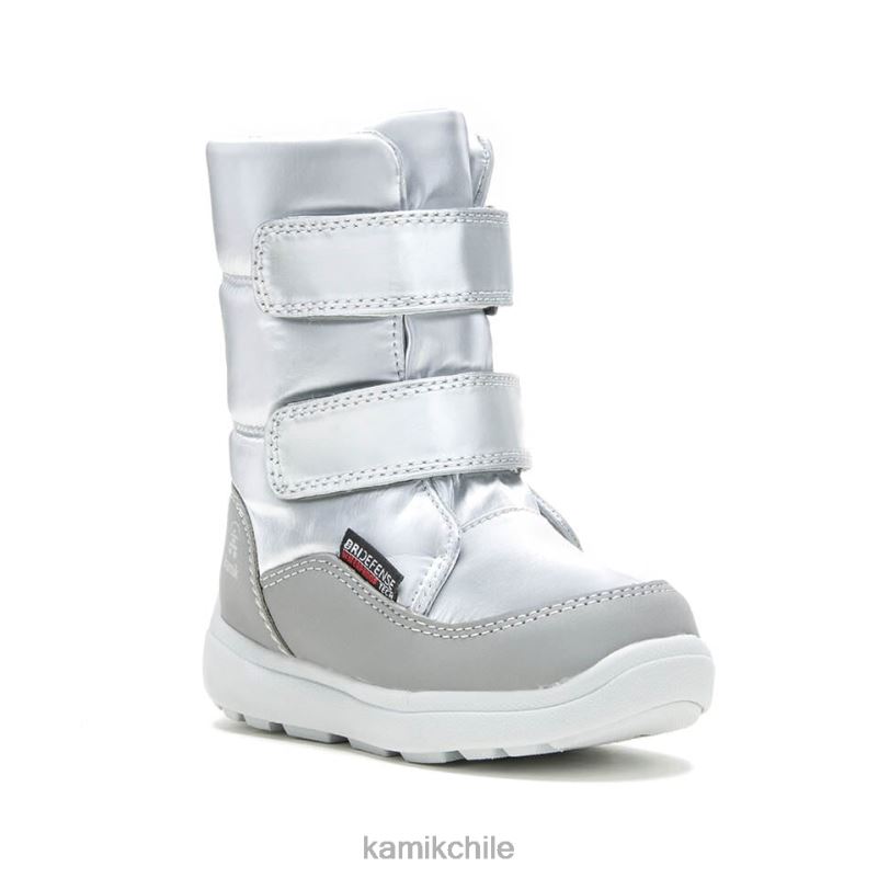 plata botas de invierno RJT4Z426 Kamik niños pequeños nevada