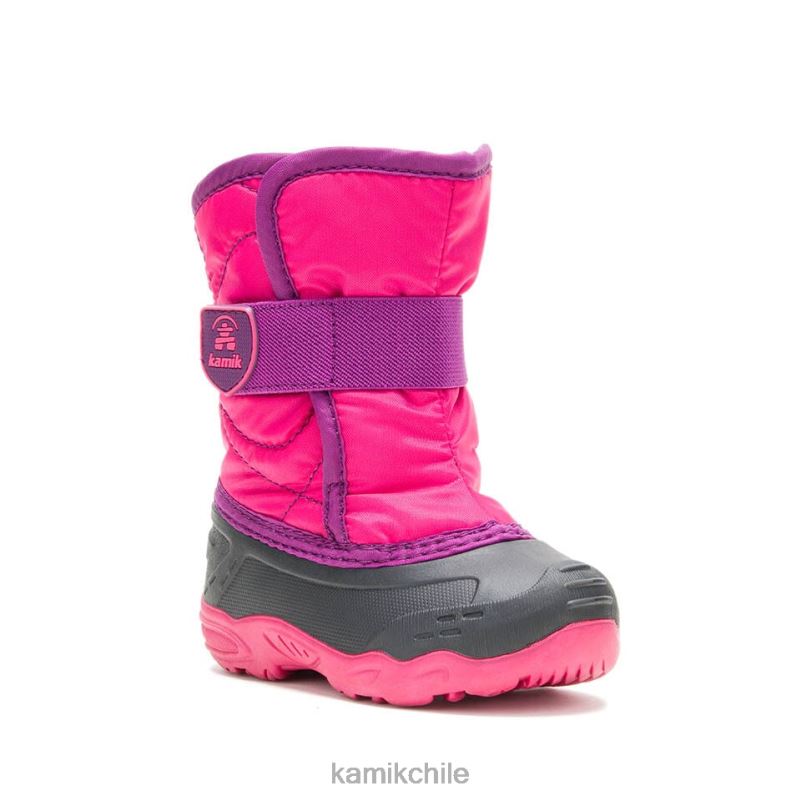 rosa botas de invierno RJT4Z408 Kamik niños pequeños chinche de nieve 5