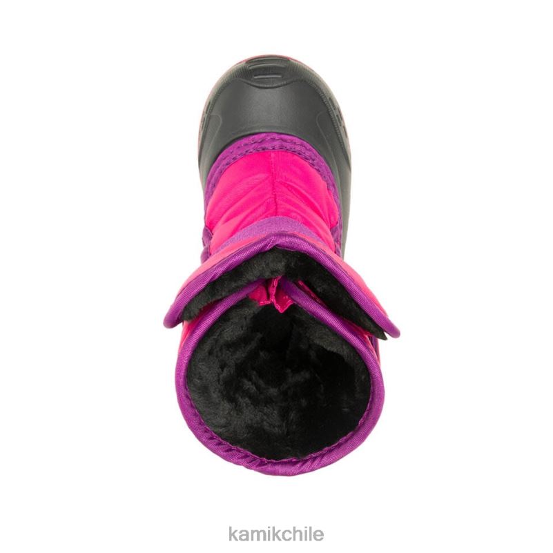 rosa botas de invierno RJT4Z408 Kamik niños pequeños chinche de nieve 5
