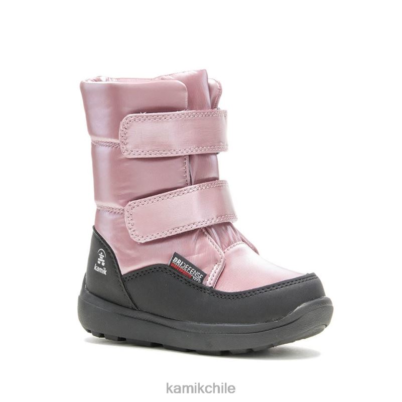 rosa botas de invierno RJT4Z425 Kamik niños pequeños nevada