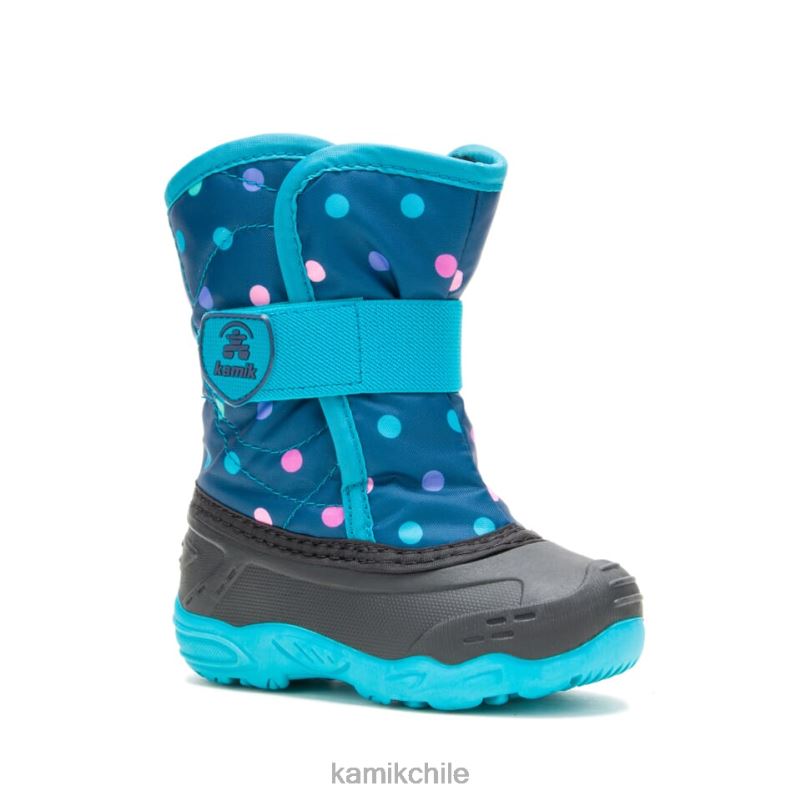 verde azulado botas de invierno RJT4Z414 Kamik niños pequeños chinche de nieve 6