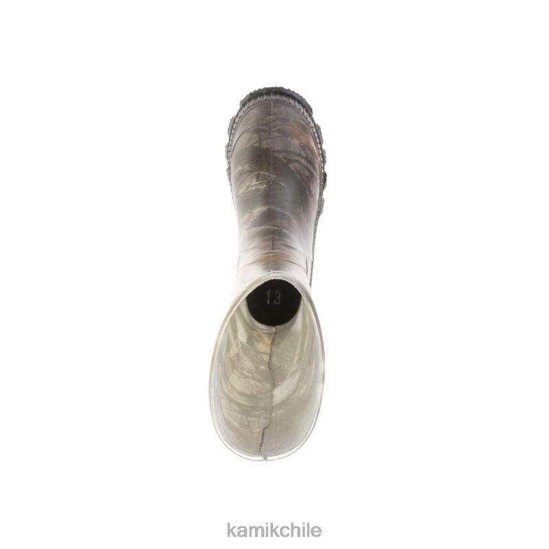 camuflaje botas de lluvia RJT4Z378 Kamik niños pequeños pisotear camuflaje