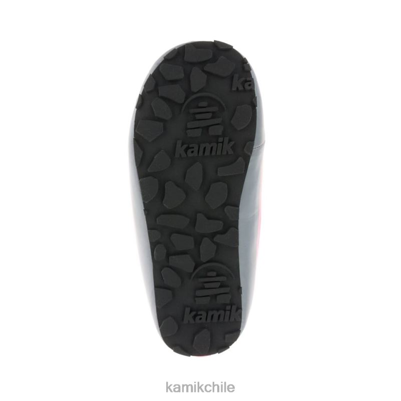 fucsia zapatillas RJT4Z448 Kamik niños pequeños hinchado