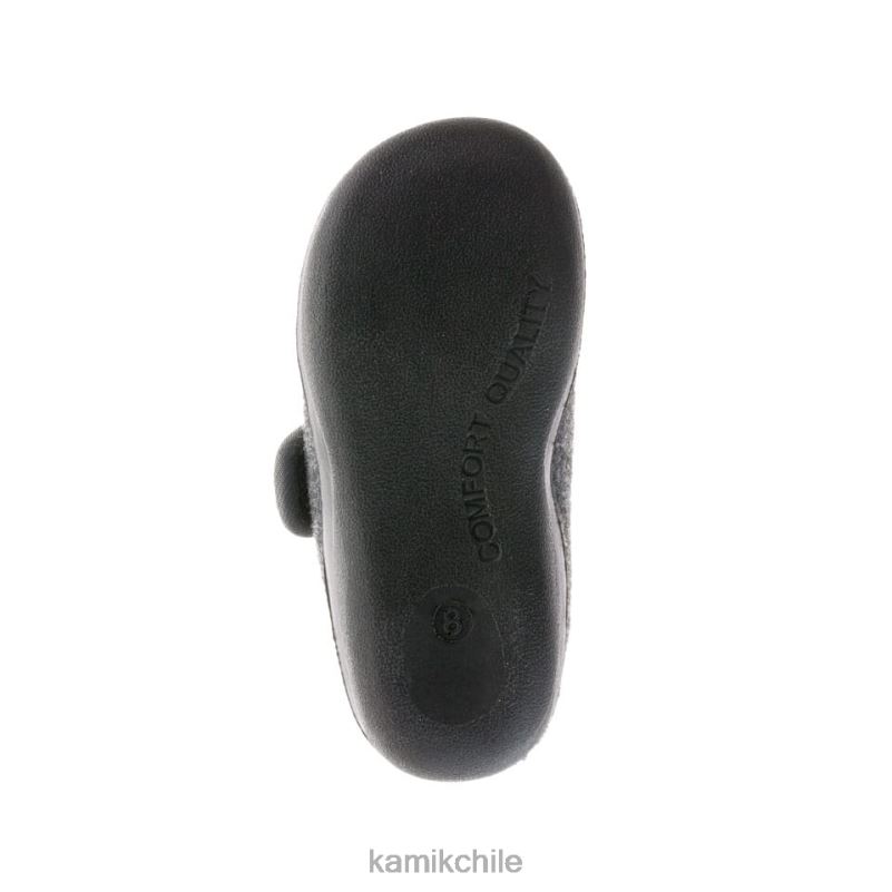 negro/carbón zapatillas RJT4Z443 Kamik niños pequeños acogedorlodge
