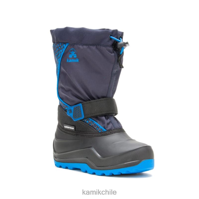 Azul marino botas de invierno RJT4Z323 Kamik niños nevada p2