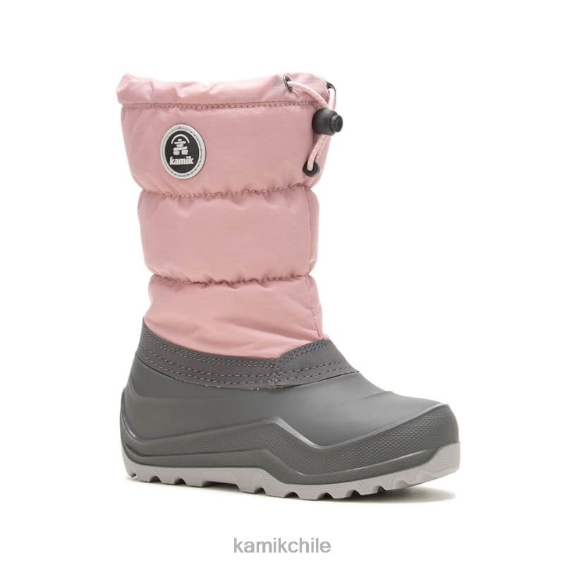 Rosa claro botas de invierno RJT4Z309 Kamik niños nieveacogedor
