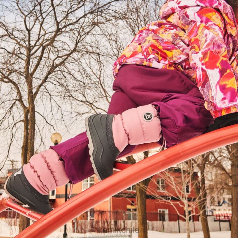 Rosa claro botas de invierno RJT4Z309 Kamik niños nieveacogedor