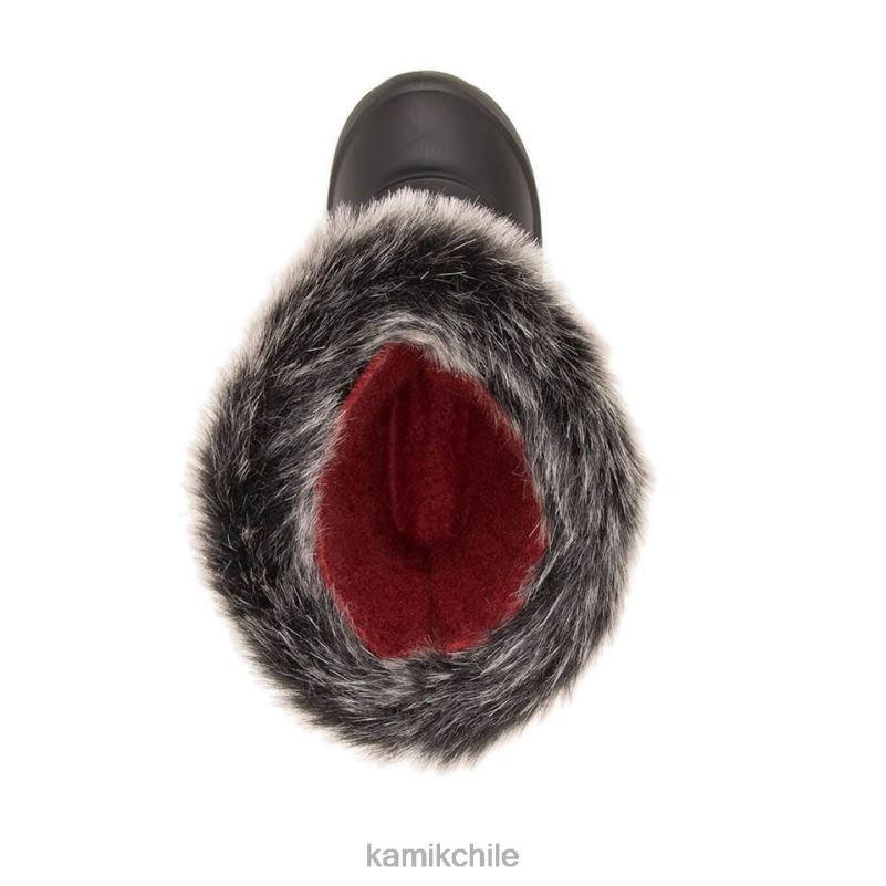 Rosa claro botas de invierno RJT4Z335 Kamik niños polvoriento 3