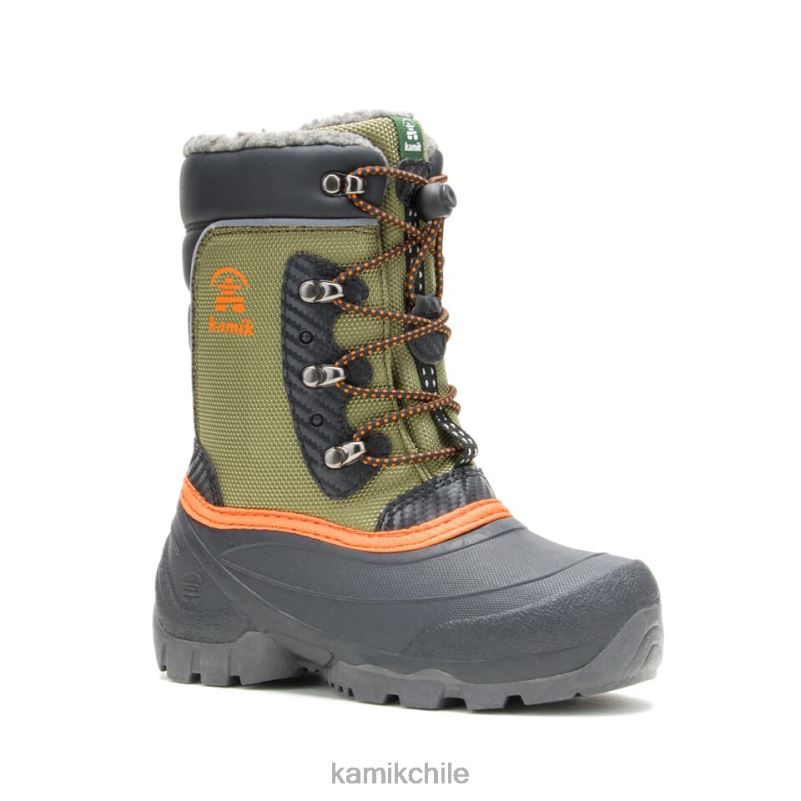 aceituna botas de invierno RJT4Z294 Kamik niños lucas 3