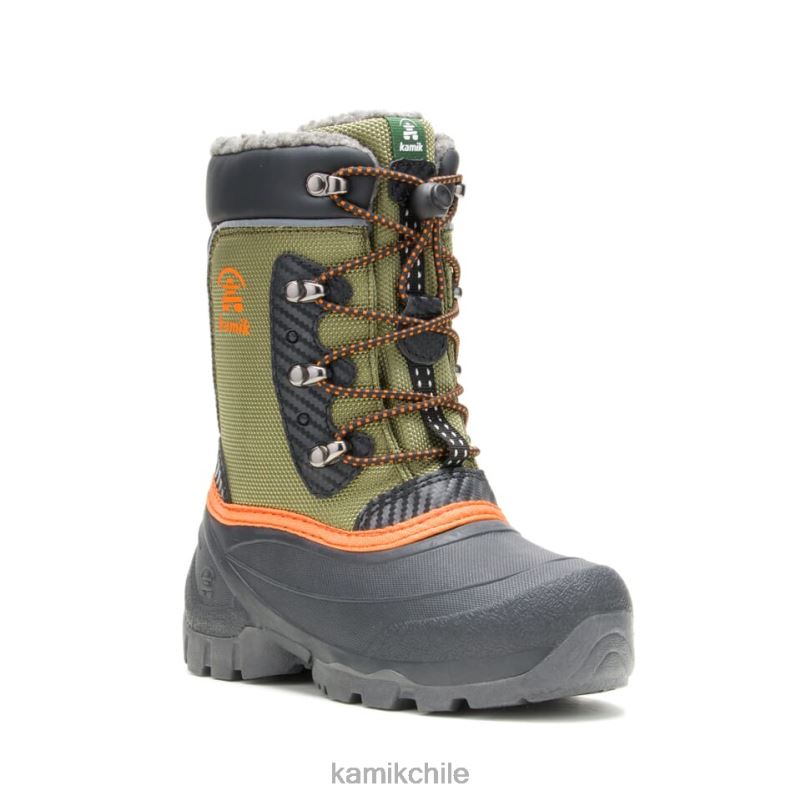 aceituna botas de invierno RJT4Z294 Kamik niños lucas 3