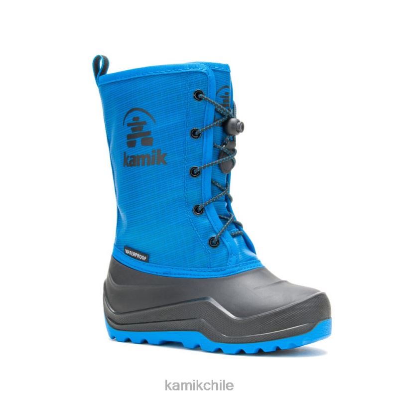 azul brillante botas de invierno RJT4Z298 Kamik niños compañero de nieve
