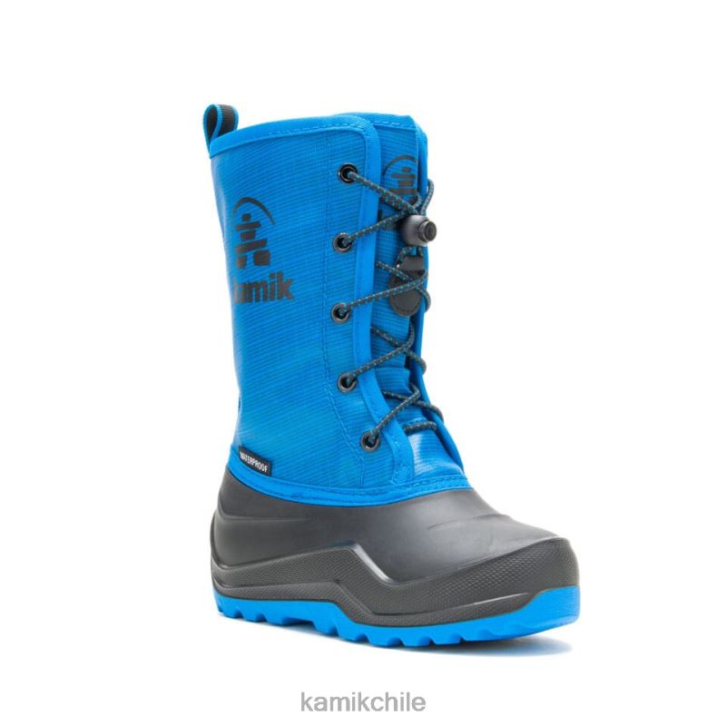 azul brillante botas de invierno RJT4Z298 Kamik niños compañero de nieve
