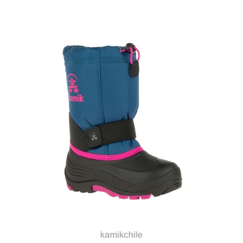 azul marino claro botas de invierno RJT4Z285 Kamik niños cohete